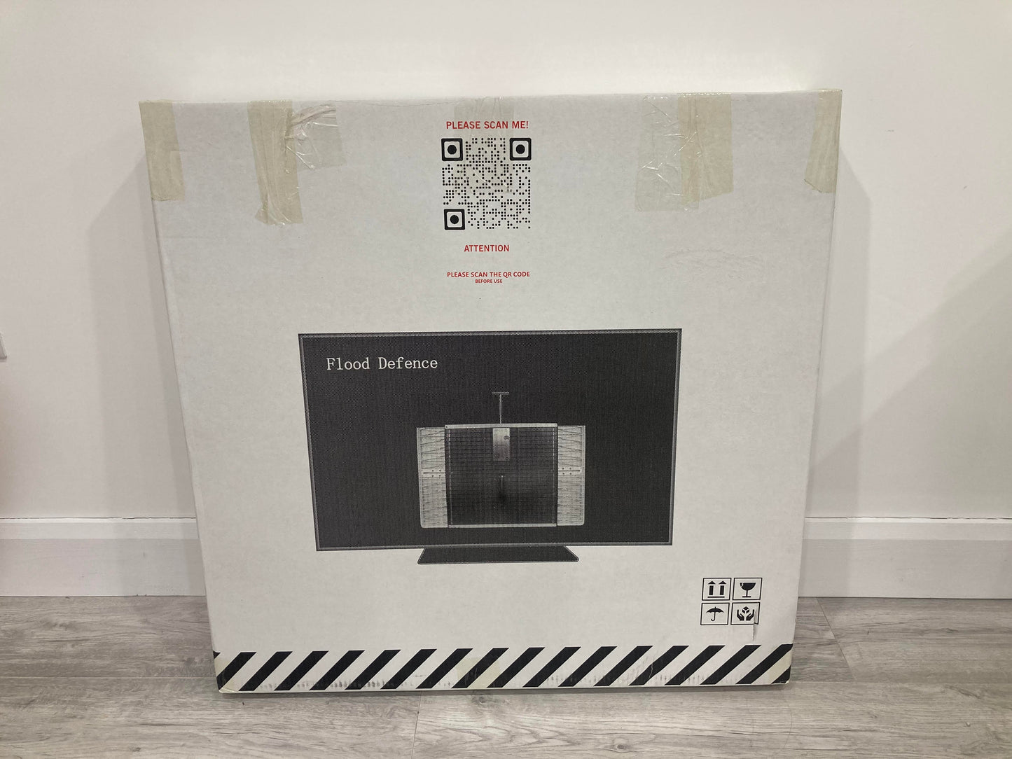 Barrier Cardboard Box - Dam Easy