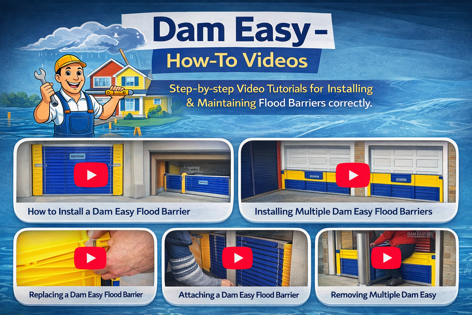 Dam Easy – How To Videos | Dam Easy