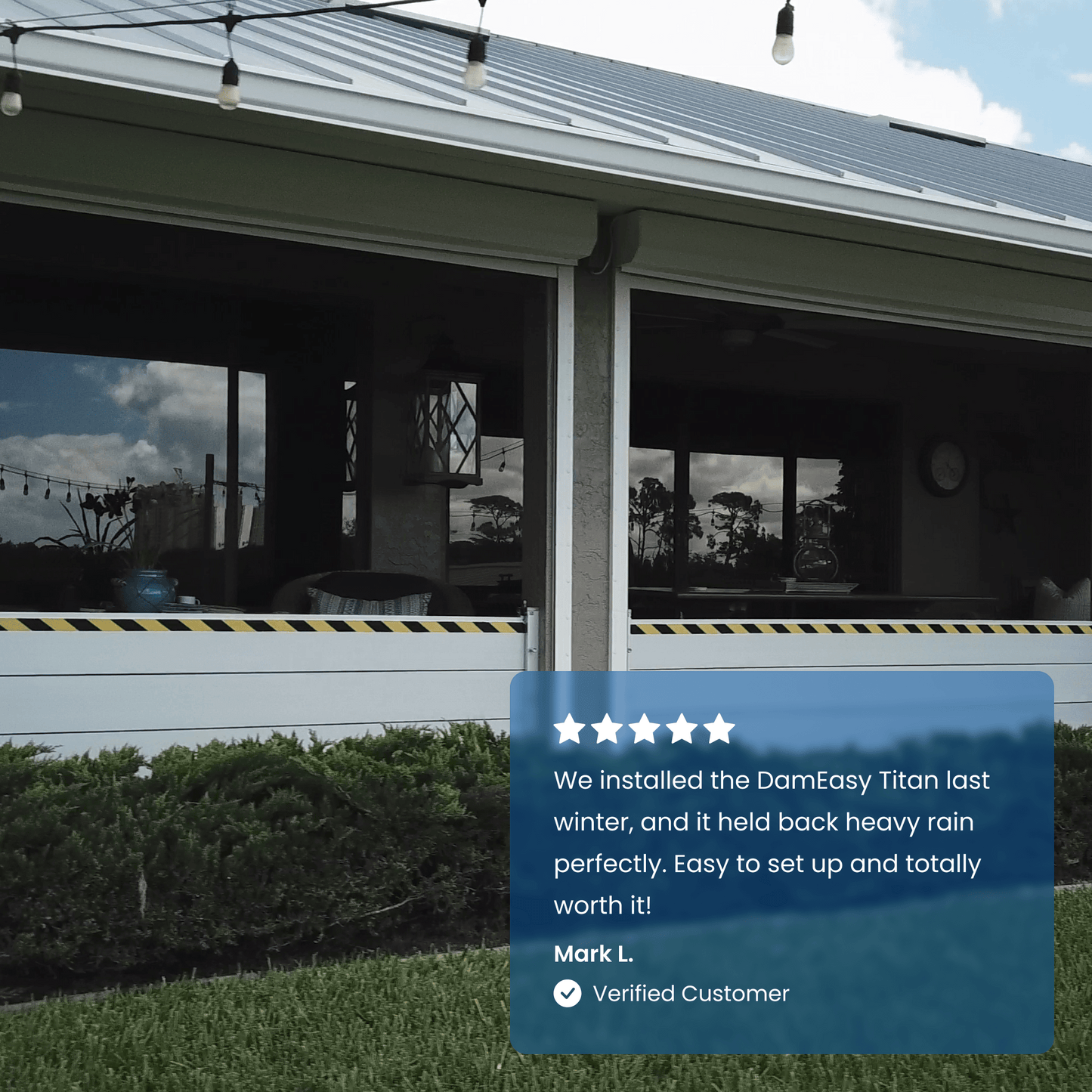 DamEasy Titan Aluminium Flood Barrier System - Dam Easy