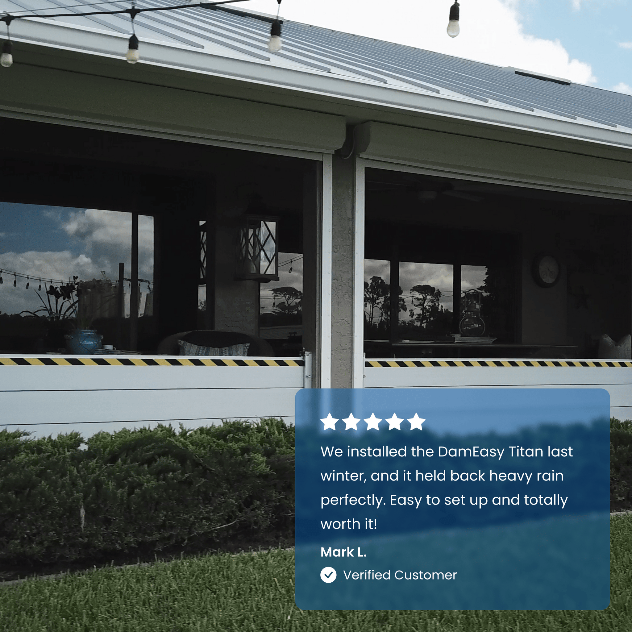 DamEasy Titan Aluminium Flood Barrier System - Dam Easy