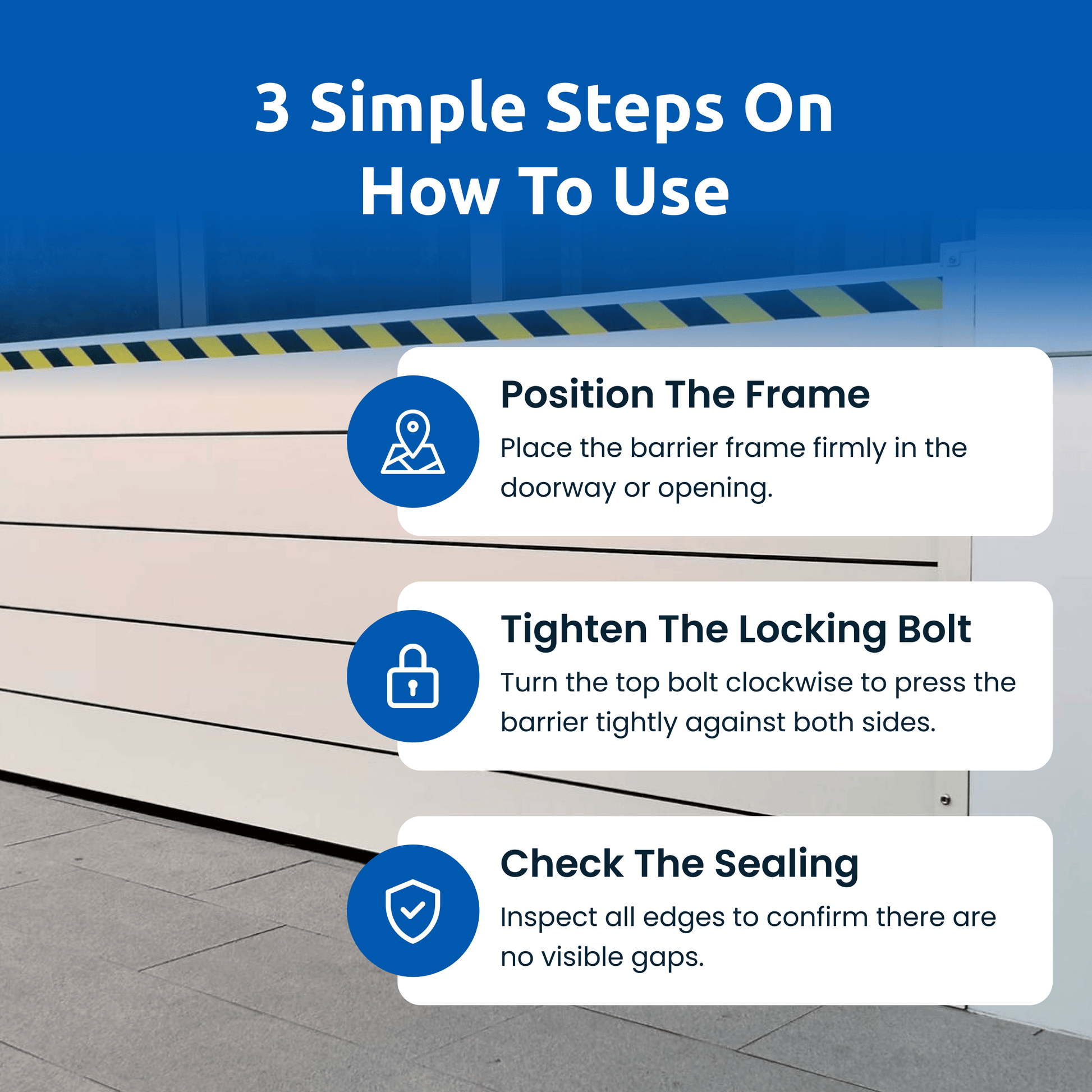 DamEasy Titan Aluminium Flood Barrier System - Dam Easy