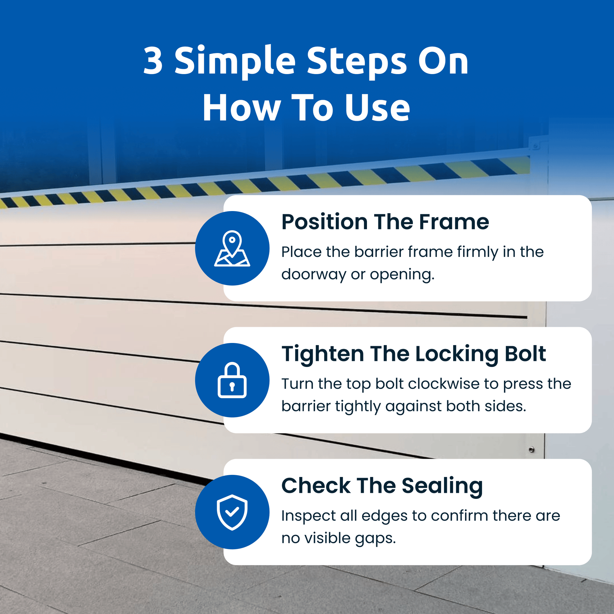 DamEasy Titan Aluminium Flood Barrier System - Dam Easy
