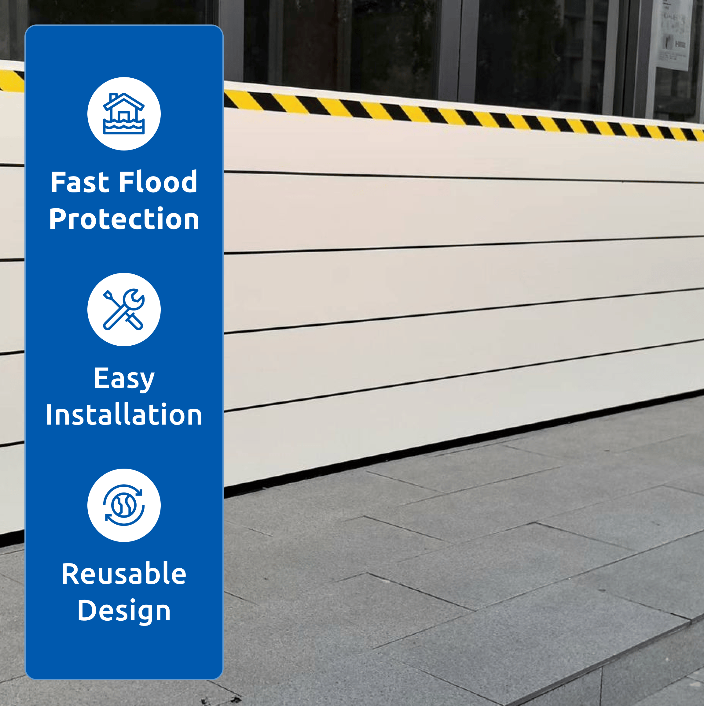 DamEasy Titan Aluminium Flood Barrier System