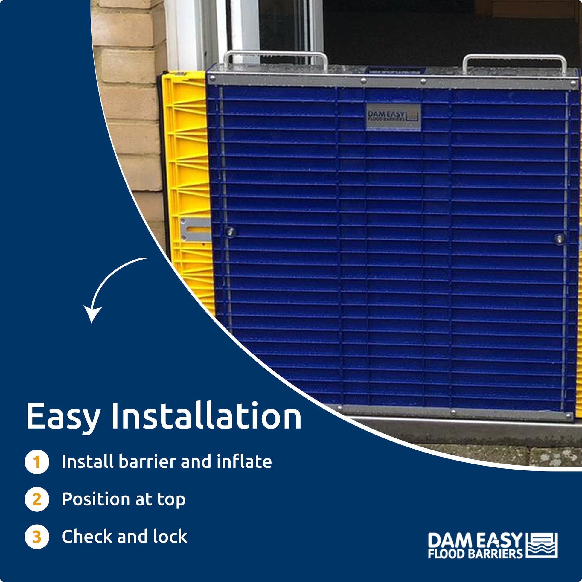 Flood Barrier Door Dam - Ultimate Flood Gate - Dam Easy