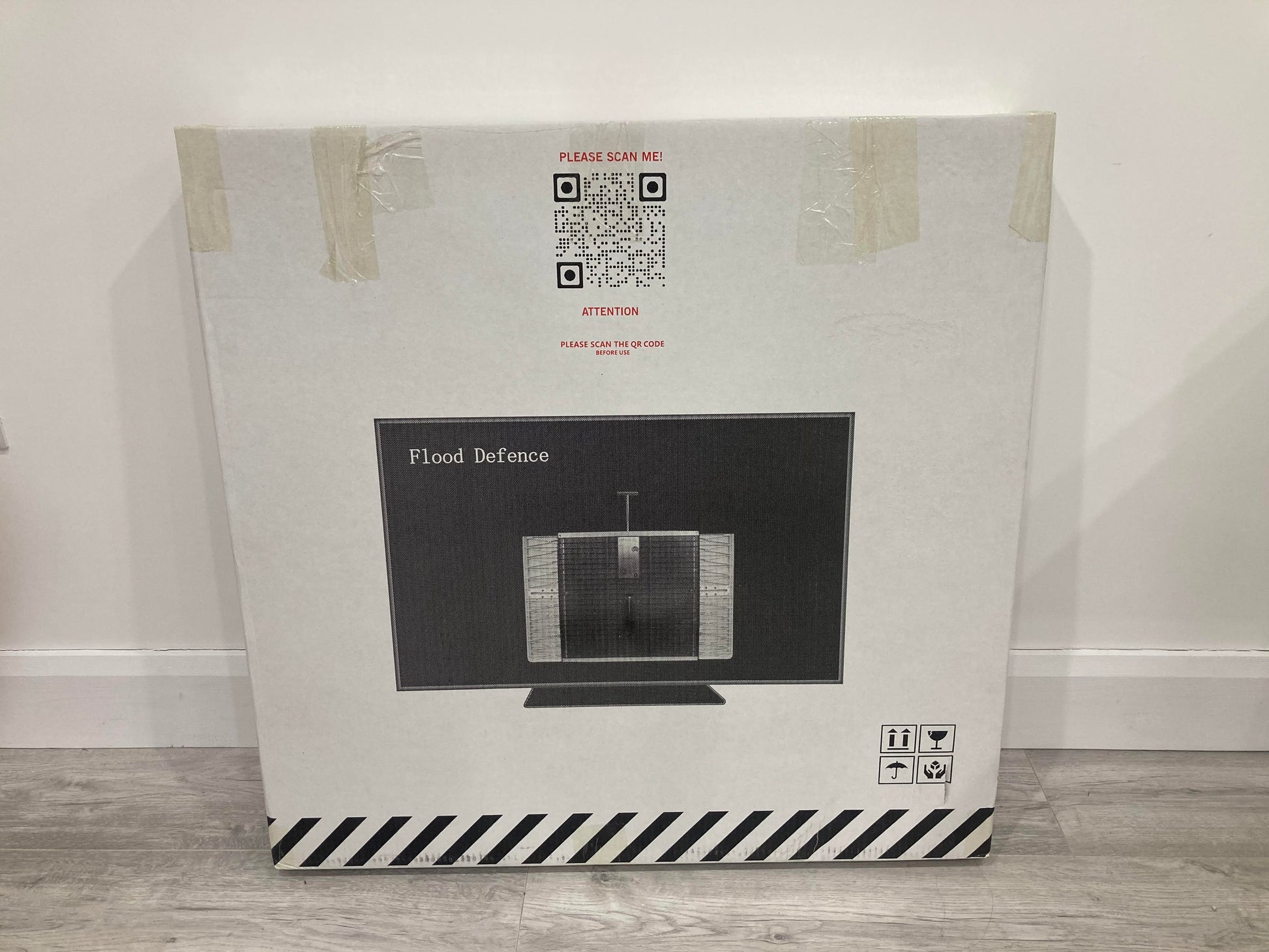 Barrier Cardboard Box - Dam Easy